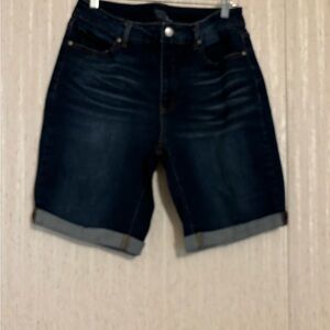 Time and Tru Dark Blue Jean Shorts